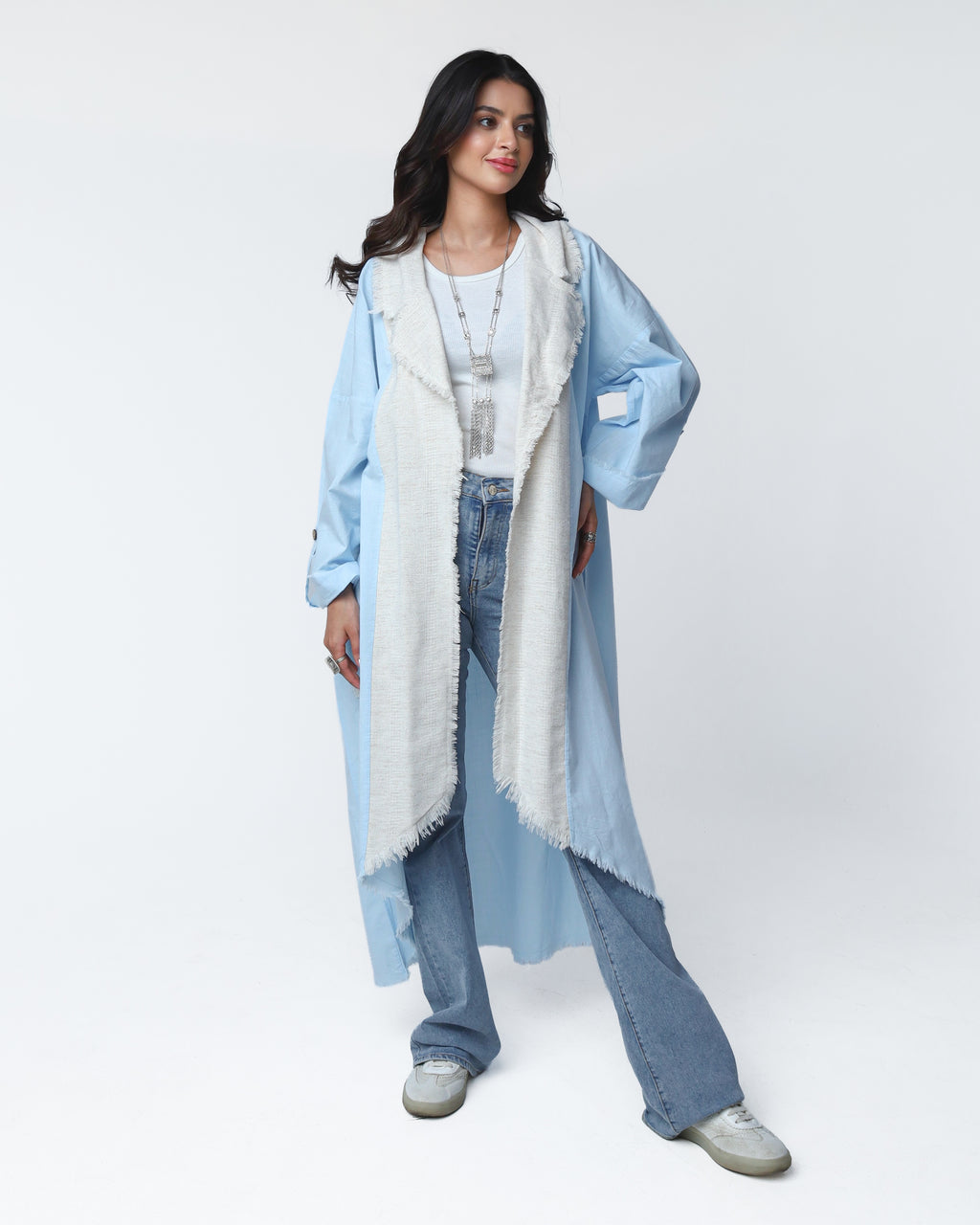 Laser Embroidery Kimono