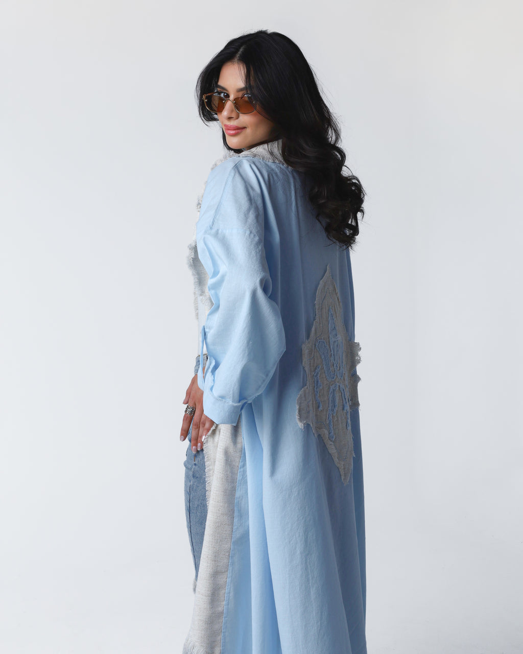 Laser Embroidery Kimono