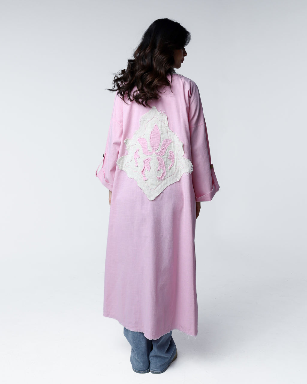 Laser Embroidery Kimono
