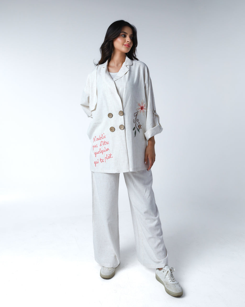 Embroidery Set-Light Beige