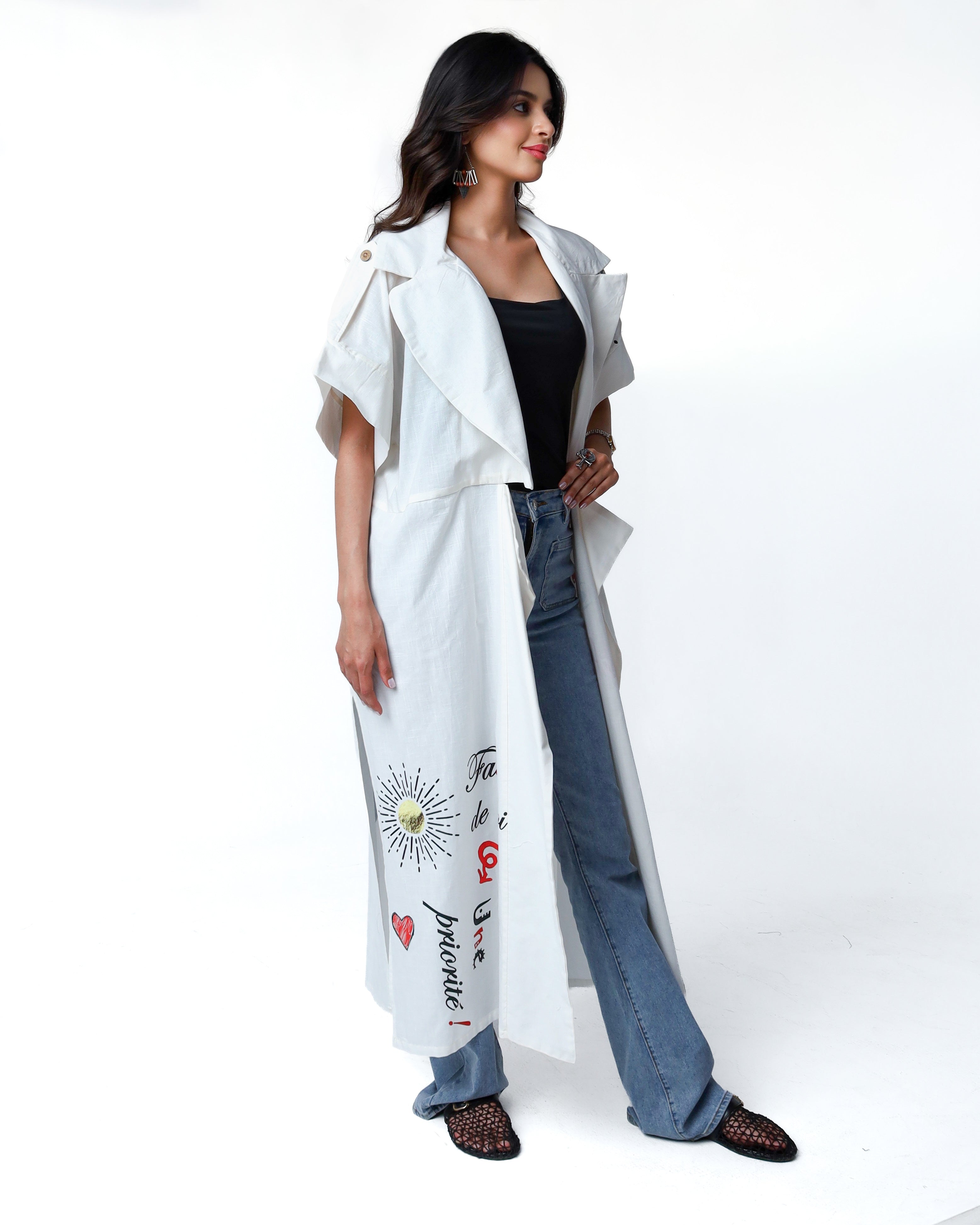 Cotton Printed Kimono