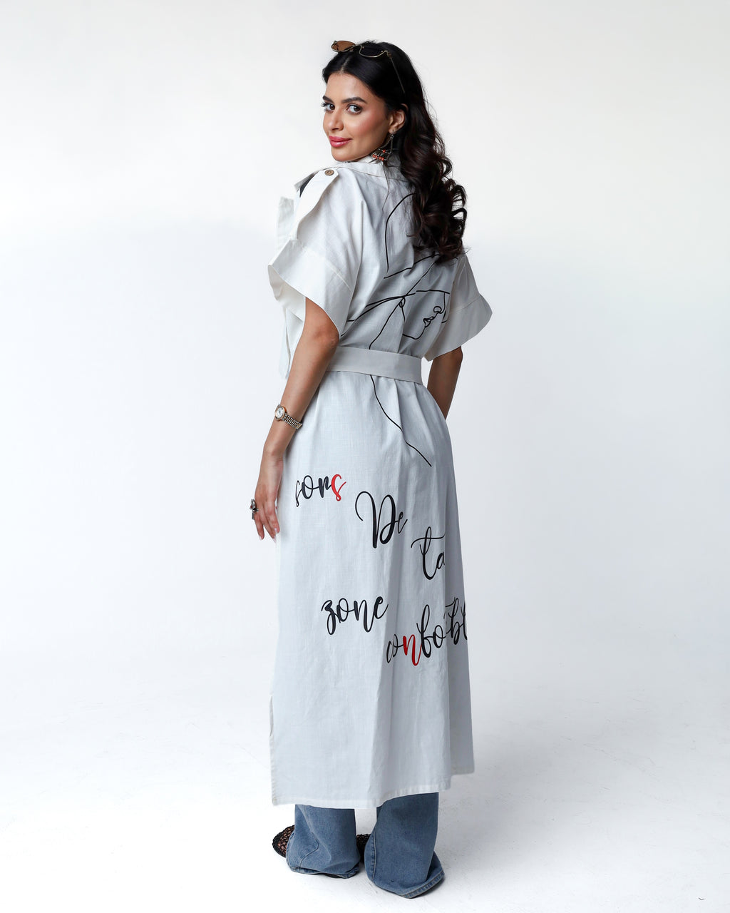 Cotton Printed Kimono