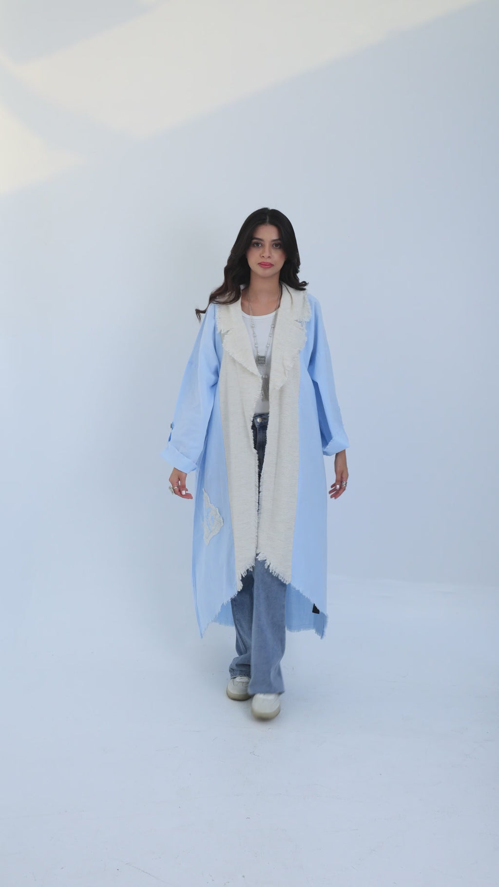 Laser Embroidery Kimono
