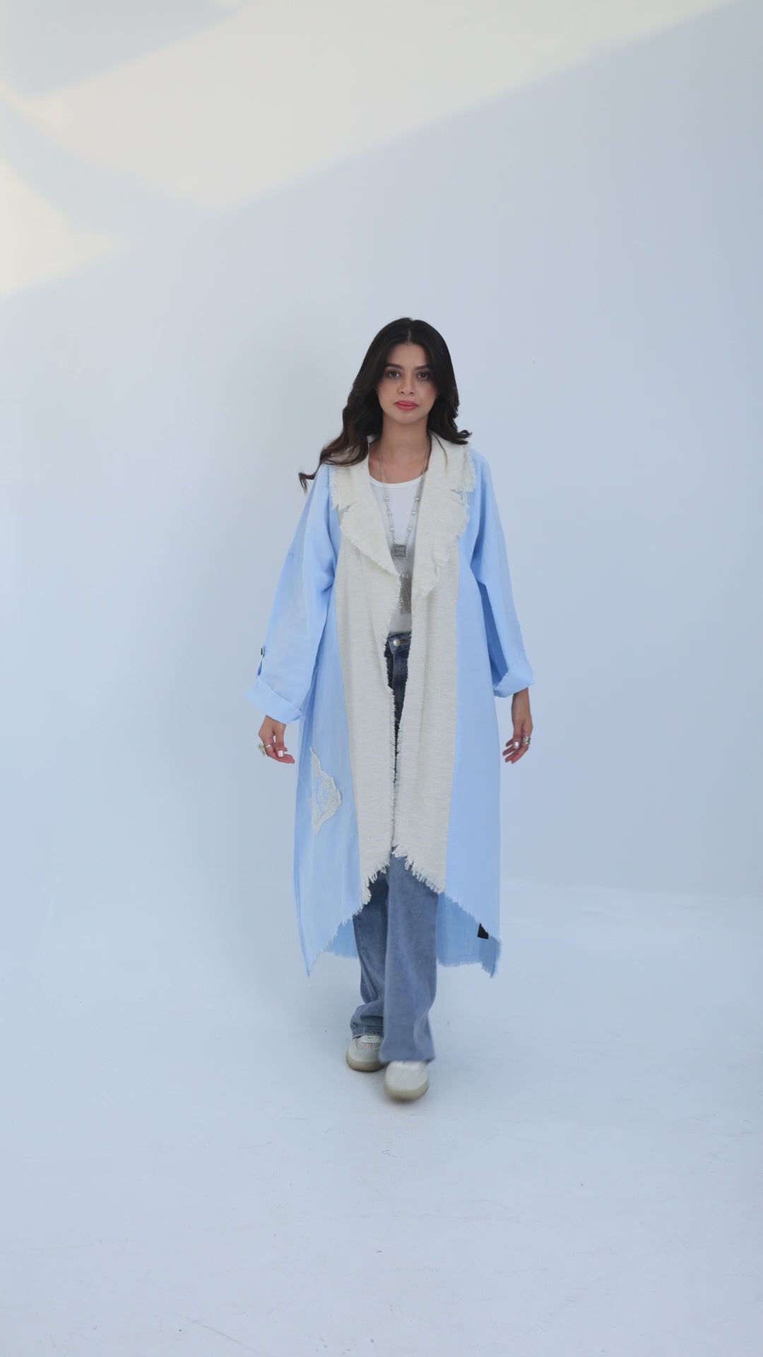 Laser Embroidery Kimono