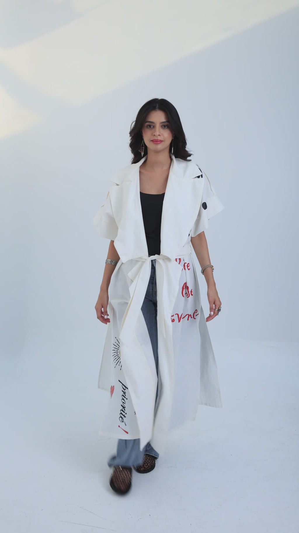 Printed Kimono